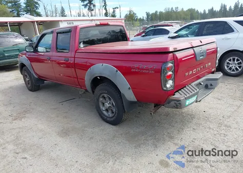 2002 Nissan Frontier Xe-V6 z USA, uszkodzony, nr VIN 1N6ED29Y32C343060